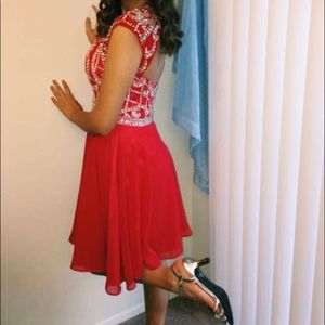 Red Homecoming dress